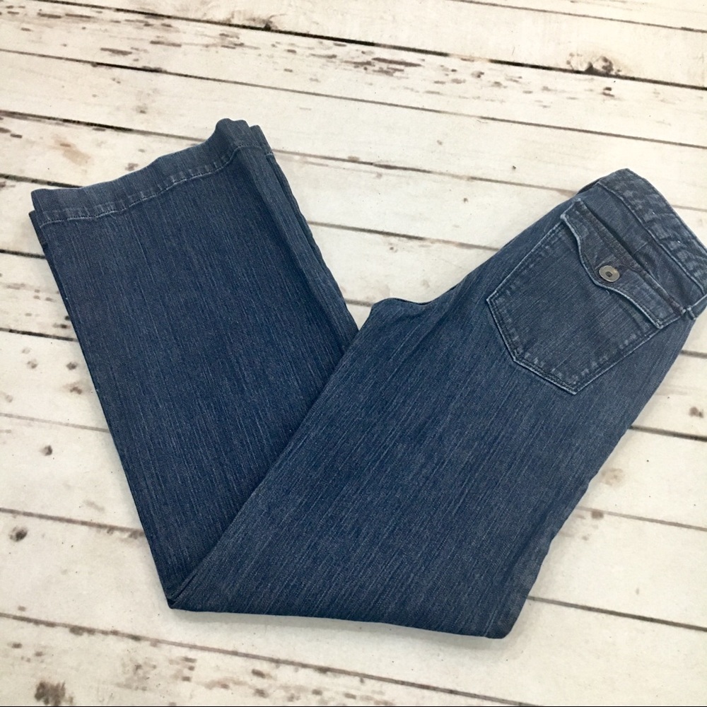 Banana republic wide leg jeans